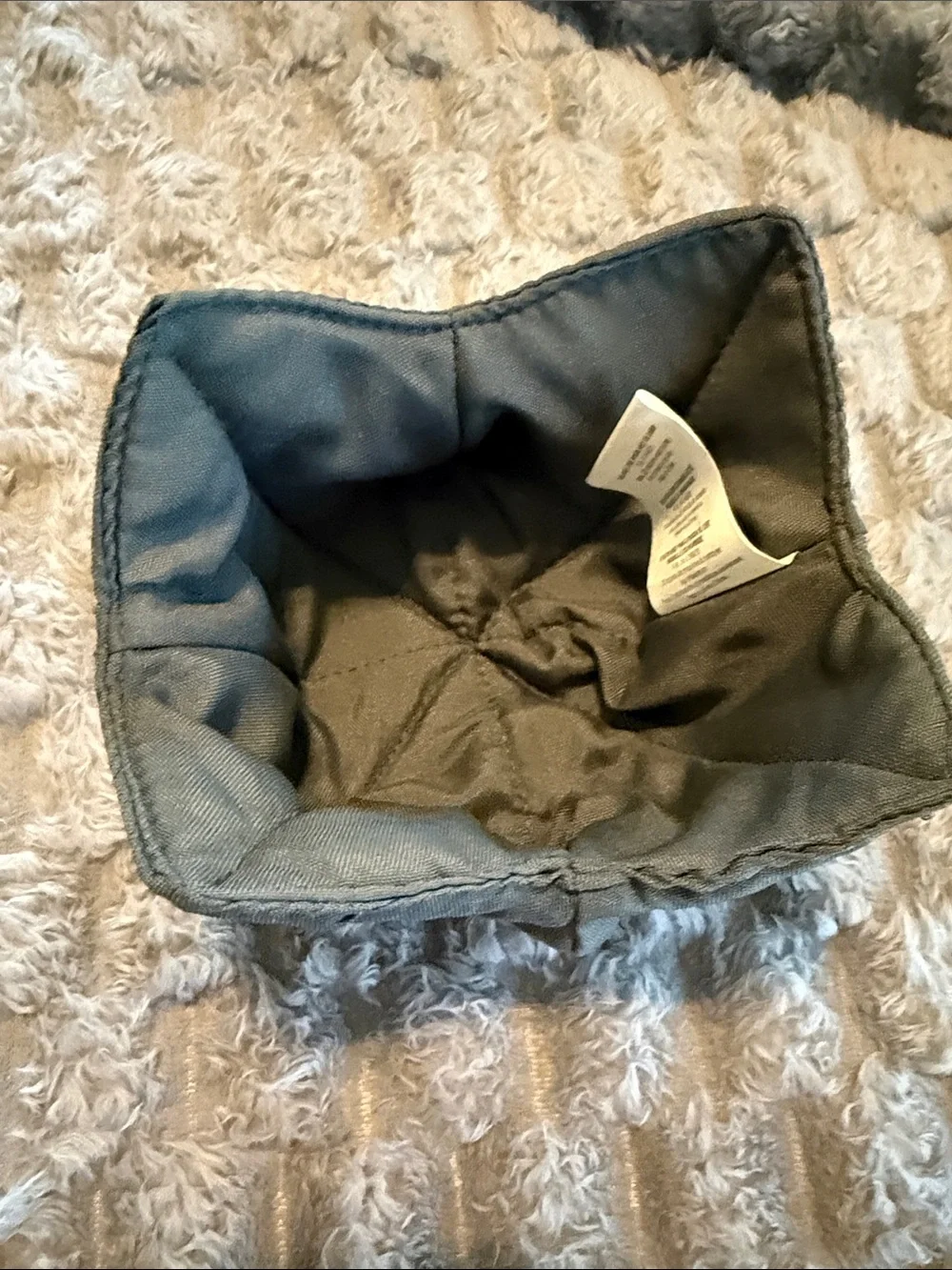 Pampered Chef Gray Quilted Coozie for bowls